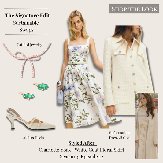 The White Coat Winter Look Styled After Charlotte York AJLT