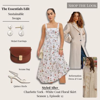 The White Coat Winter Look Styled After Charlotte York AJLT