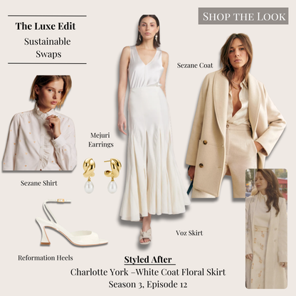 The White Coat Winter Look Styled After Charlotte York AJLT