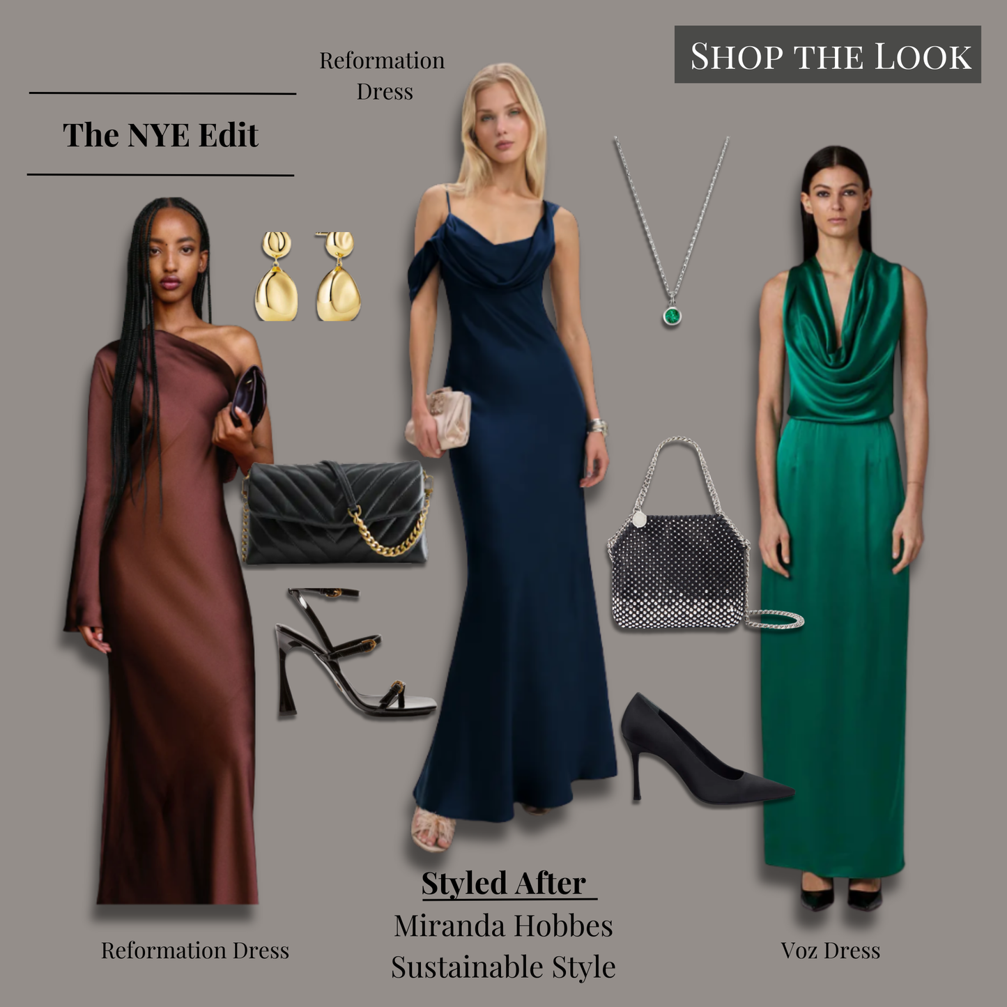 Miranda Hobbes  — Curated New Year’s Eve Looks